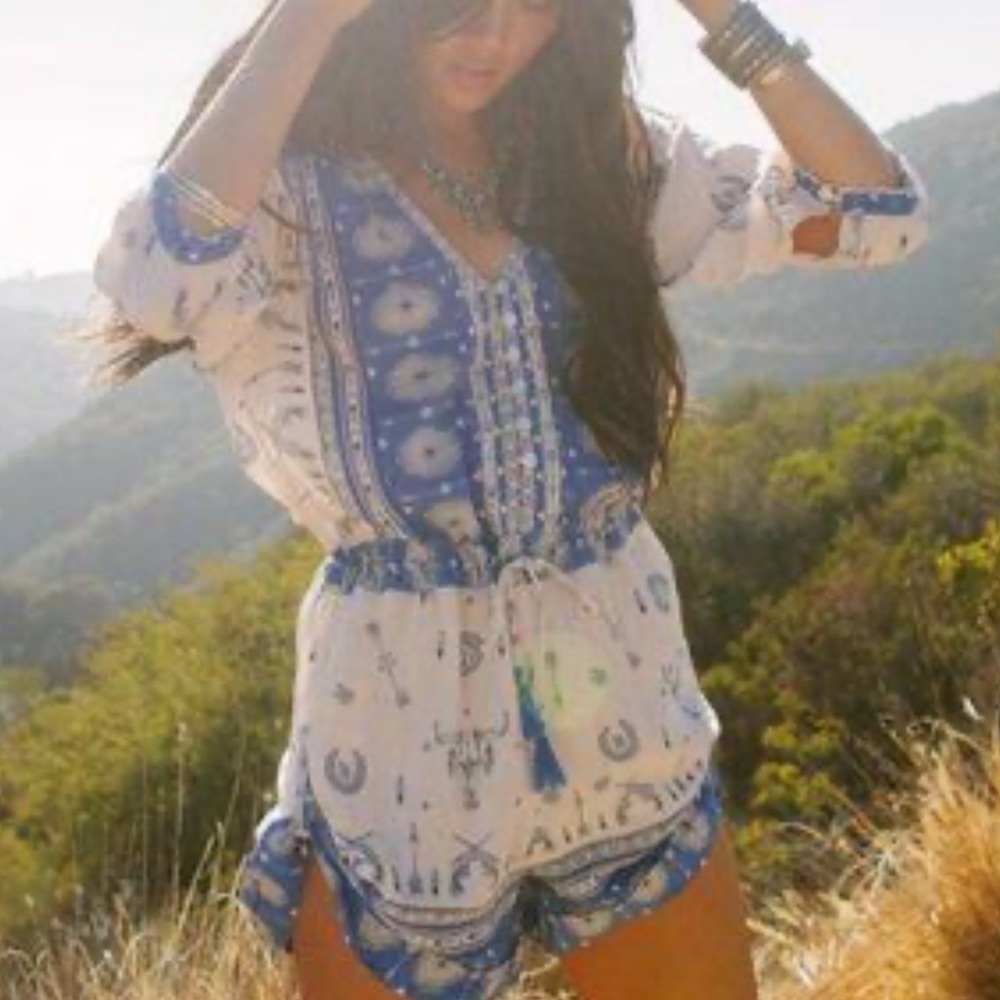 VINTAGE SPELL COYOTE PLAYSUIT M